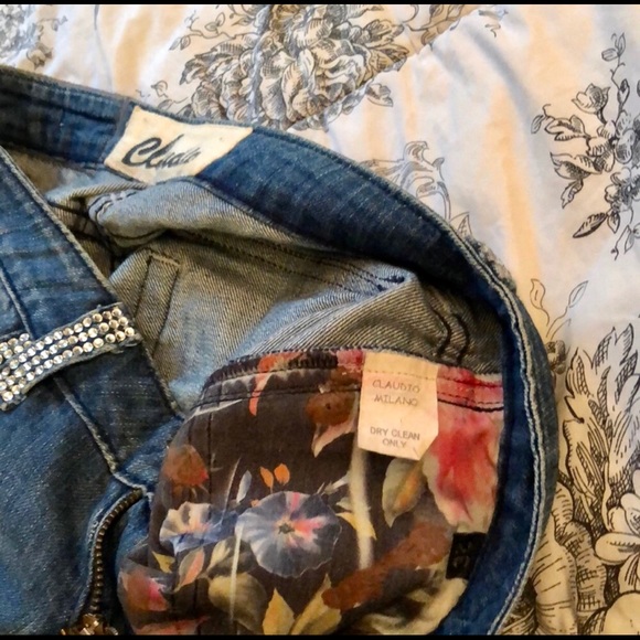 Claudio Milano designer jeans authentic size 26 - Picture 7 of 8